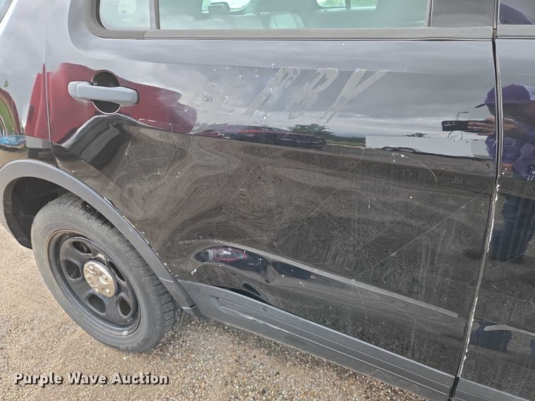 image for item EN8029 2016 Ford Explorer Police Interceptor SUV