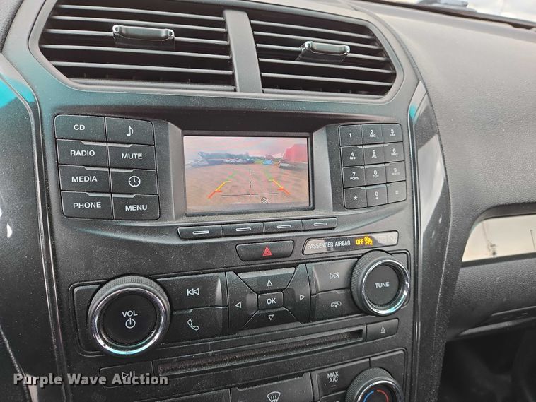 image for item EN8029 2016 Ford Explorer Police Interceptor SUV