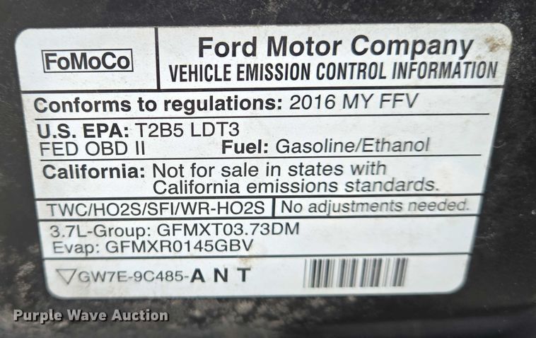 image for item EN8029 2016 Ford Explorer Police Interceptor SUV