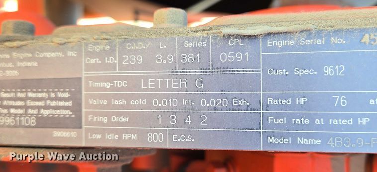 image for item EO0898 1997 Brush Bandit 200 XP wood chipper