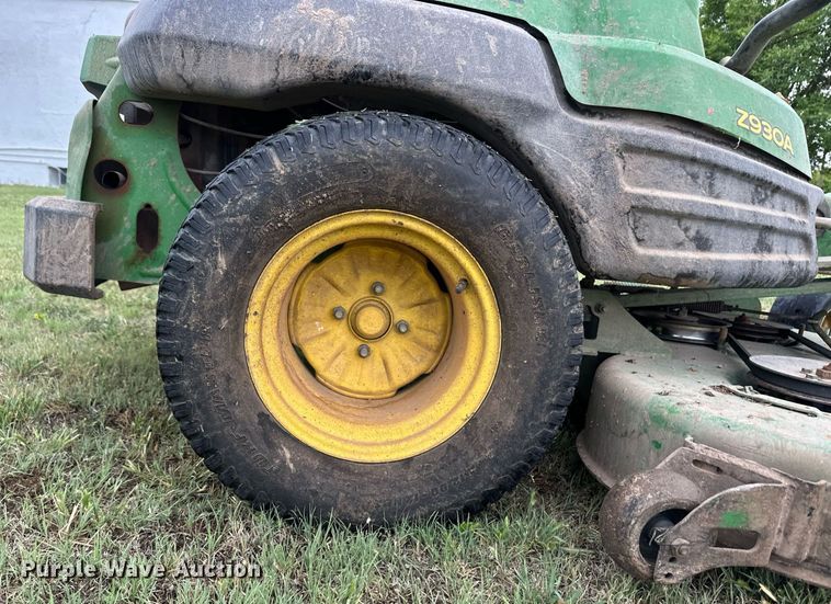 image for item EQ4827 John Deere Z930A ZTR lawn mower
