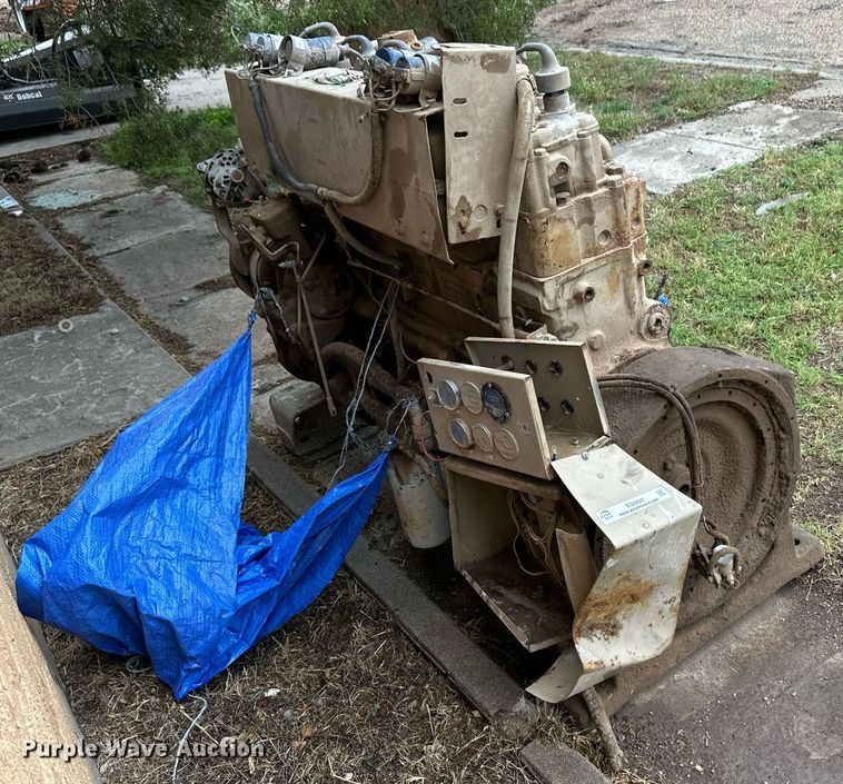 image for item EQ4831 1998 Cummins G855  Irrigation pump engine