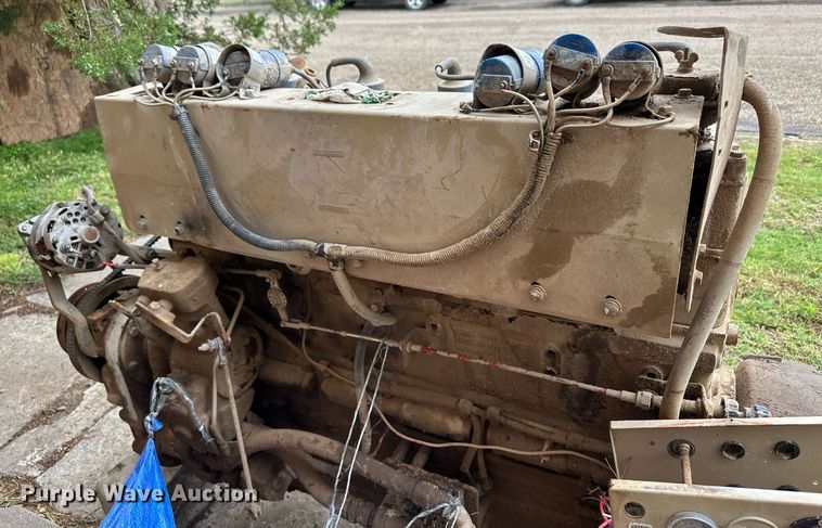 image for item EQ4831 1998 Cummins G855  Irrigation pump engine