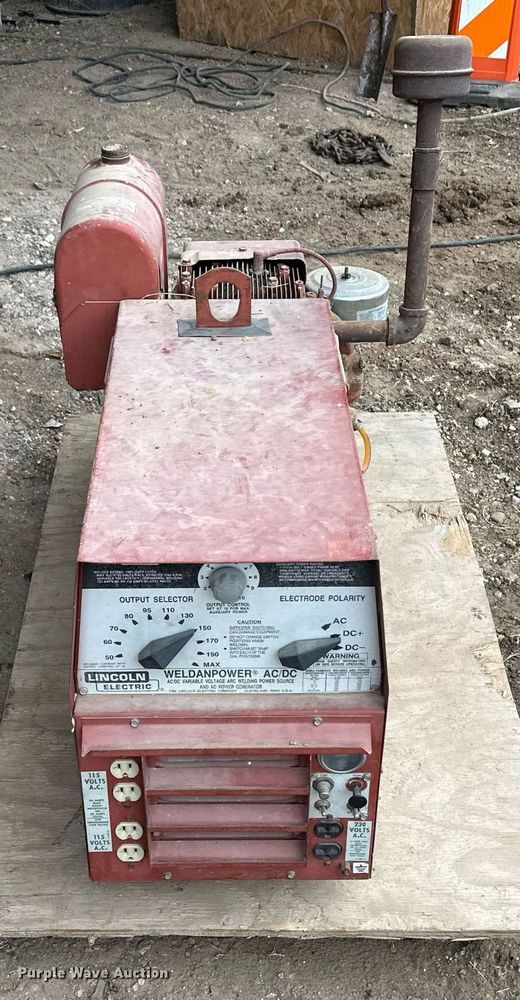 image for item EQ4833 Lincoln Electric Weldanpower welder/generator