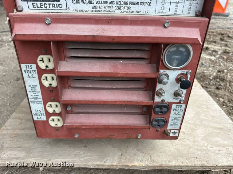 image for item EQ4833 Lincoln Electric Weldanpower welder/generator
