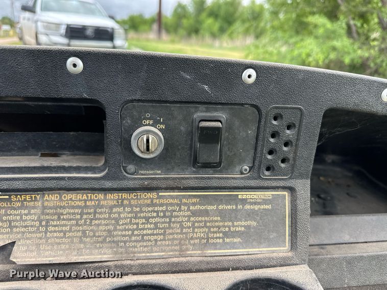 image for item EQ4834 EZ-Go golf cart