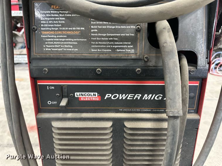 image for item EQ4852 Lincoln Electric Power Mig 255 welder