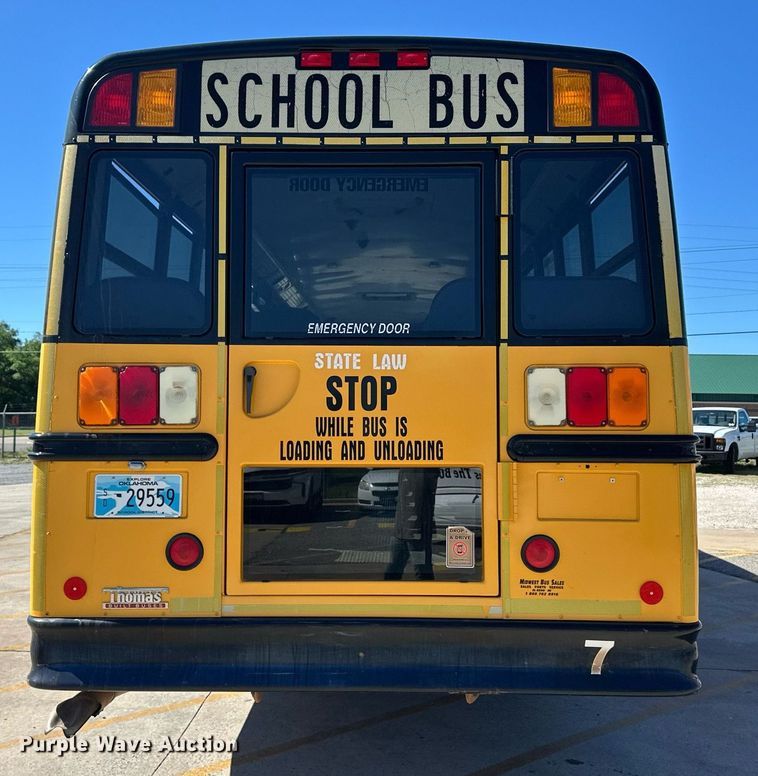 image for item EQ4865 2009 Thomas Built 340T school bus