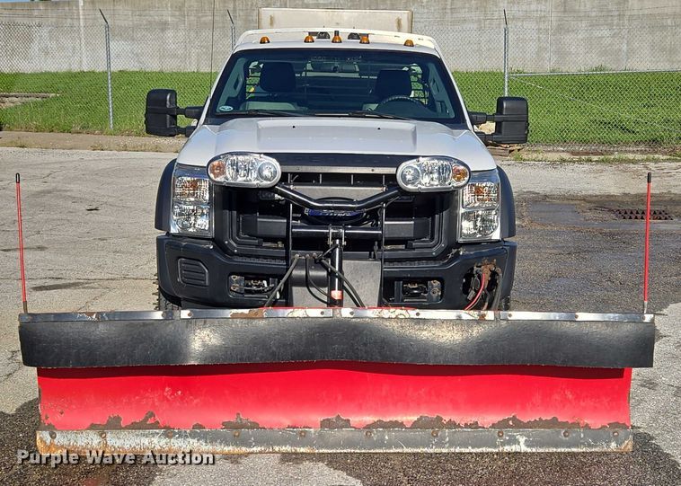 image for item EQ6553 2014 Ford F550 XL Super Duty dump flatbed truck