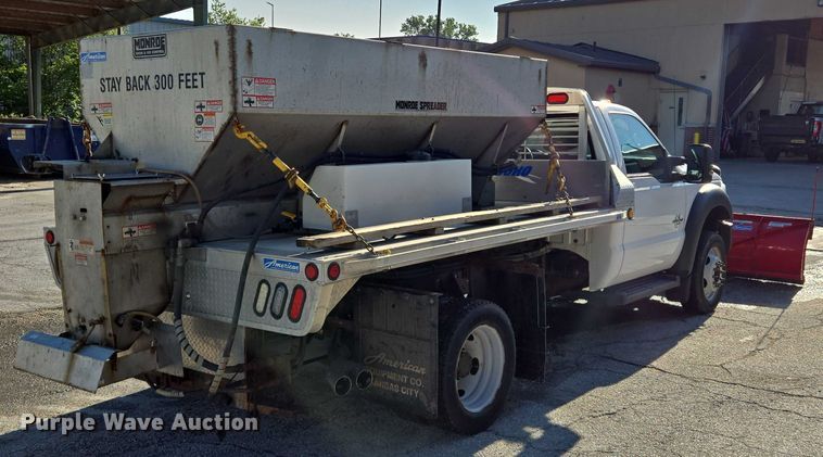 image for item EQ6553 2014 Ford F550 XL Super Duty dump flatbed truck