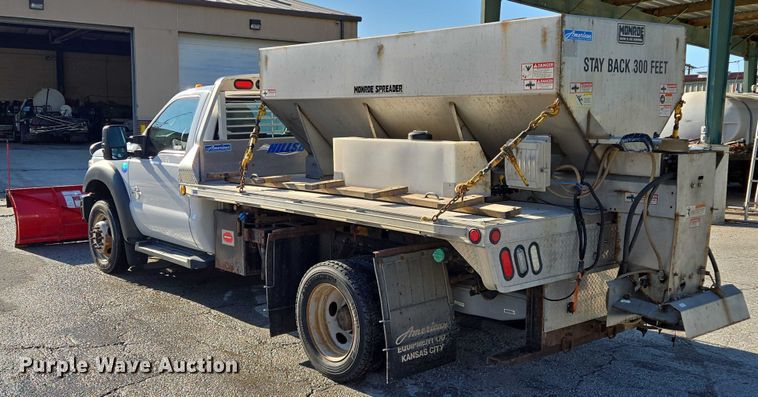 image for item EQ6553 2014 Ford F550 XL Super Duty dump flatbed truck