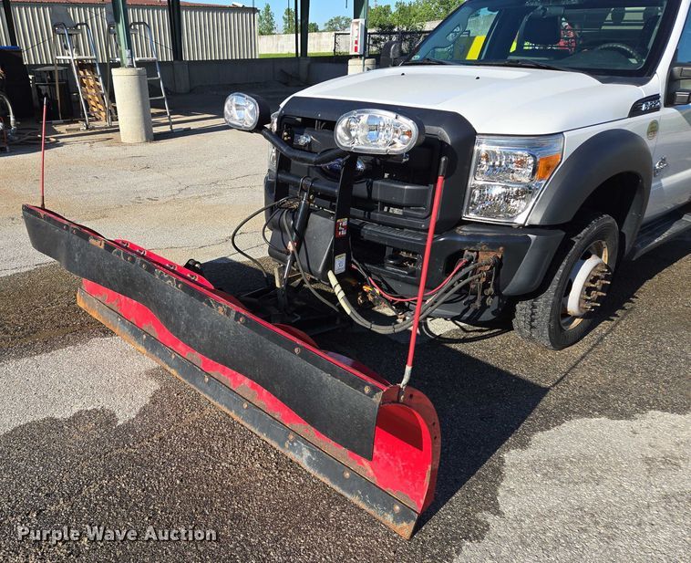 image for item EQ6553 2014 Ford F550 XL Super Duty dump flatbed truck