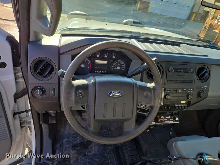 image for item EQ6553 2014 Ford F550 XL Super Duty dump flatbed truck