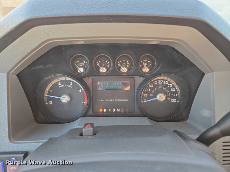 image for item EQ6553 2014 Ford F550 XL Super Duty dump flatbed truck