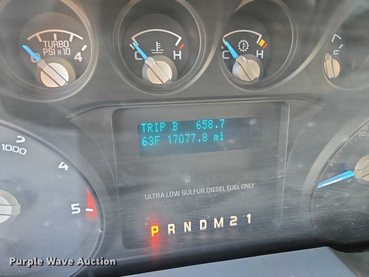 image for item EQ6553 2014 Ford F550 XL Super Duty dump flatbed truck