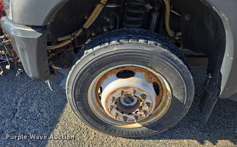 image for item EQ6553 2014 Ford F550 XL Super Duty dump flatbed truck