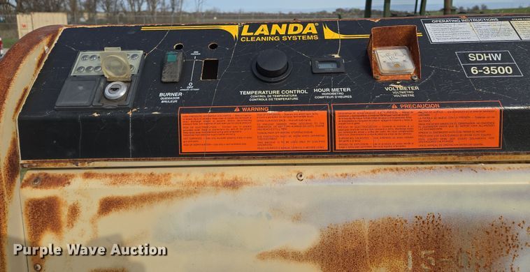 image for item EQ6955 2007 Silver Eagle Landa SDHW 6-3500 pressure washer 