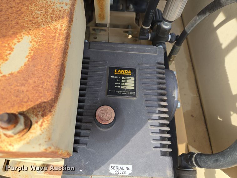 image for item EQ6955 2007 Silver Eagle Landa SDHW 6-3500 pressure washer 