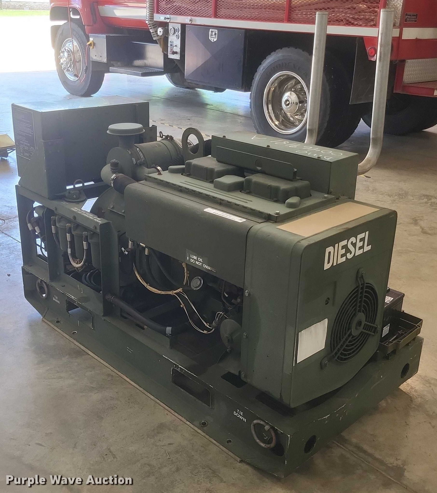 1989 Libby Corp. MEP-003A generator in Oak Ridge , MO | Item