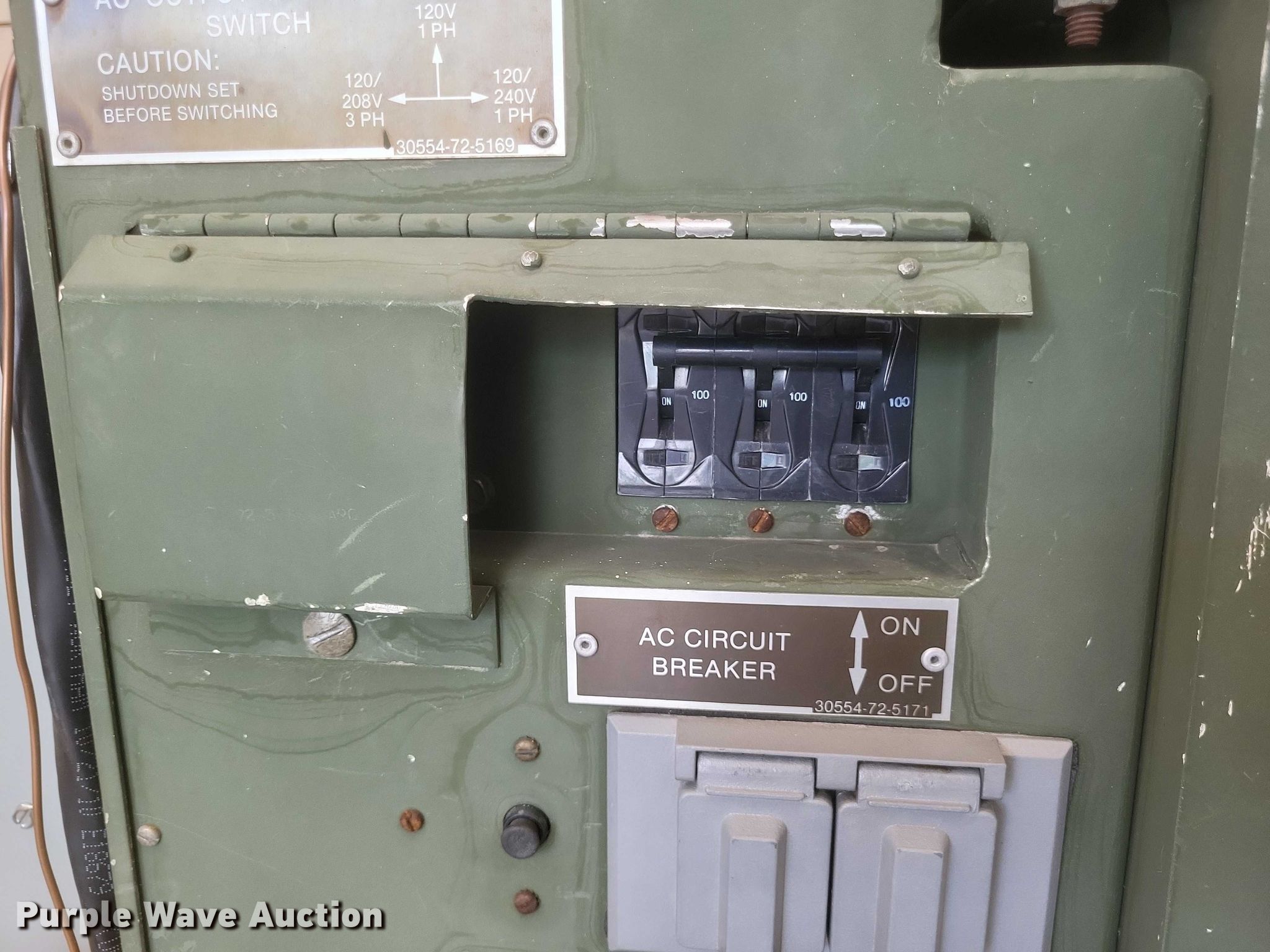 1989 Libby Corp. MEP-003A generator in Oak Ridge , MO | Item