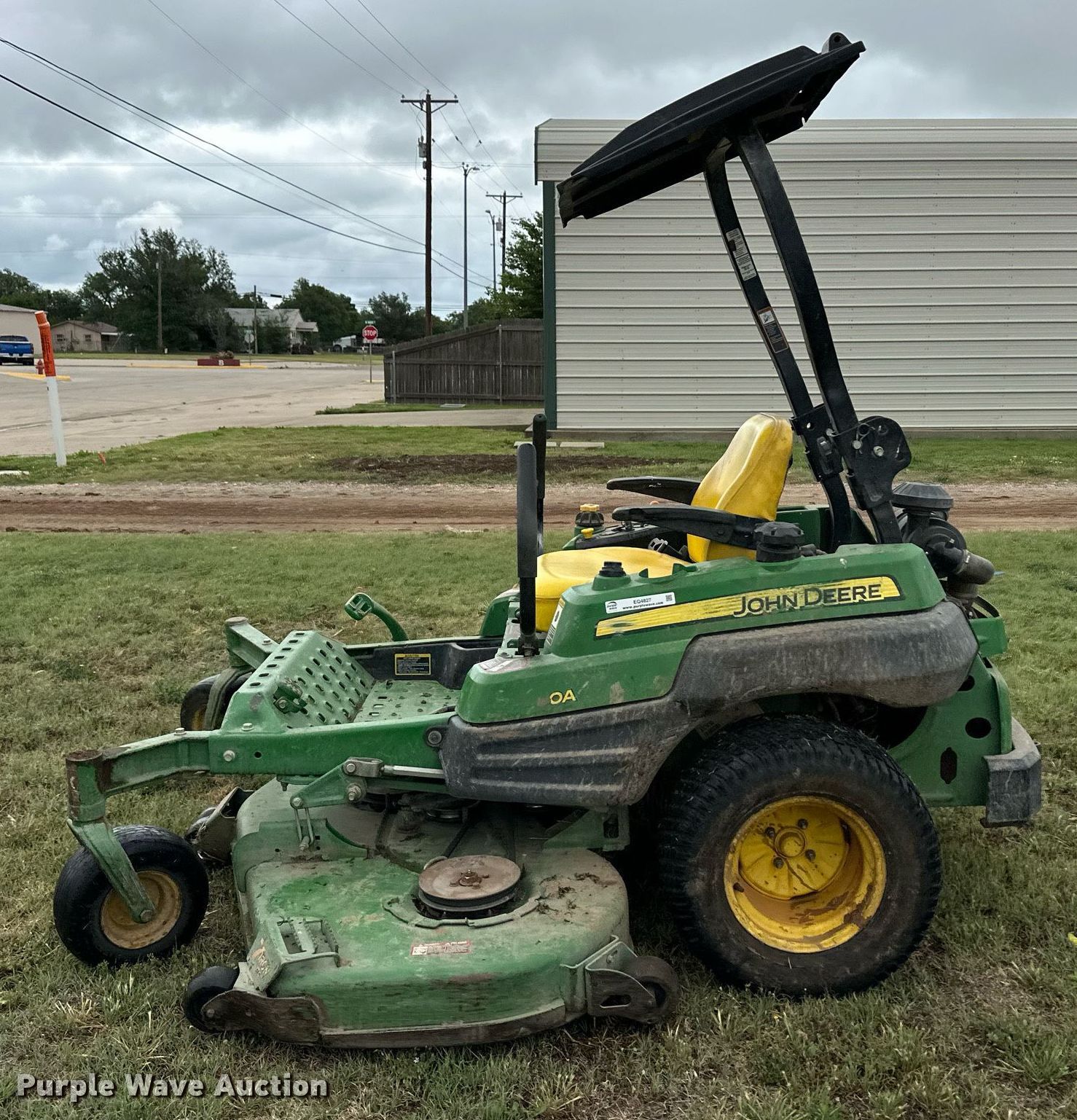 John Deere Z930A ZTR lawn mower in Booker, TX | Item EQ4827