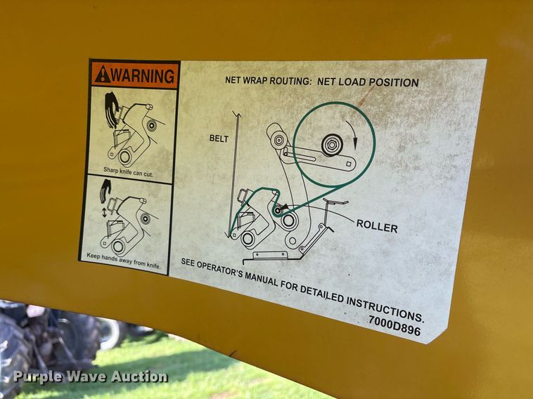 image for item DM1901 2009 Vermeer 604SM round baler