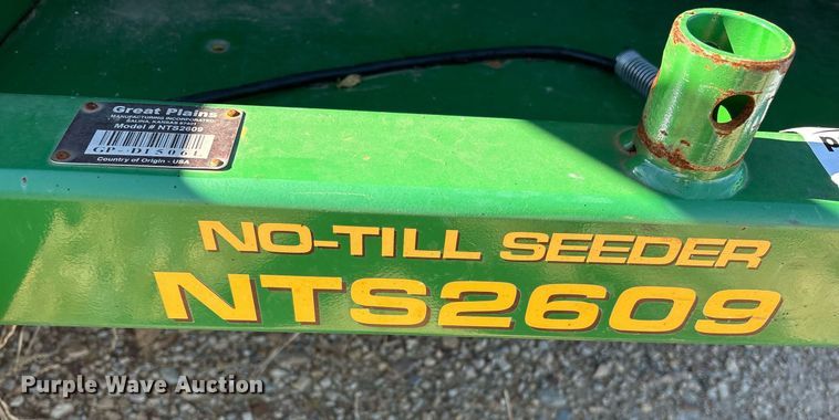 image for item DM1907 2020 Great Plains NTS2609 no-till seeder