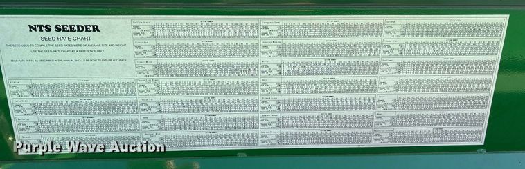 image for item DM1907 2020 Great Plains NTS2609 no-till seeder