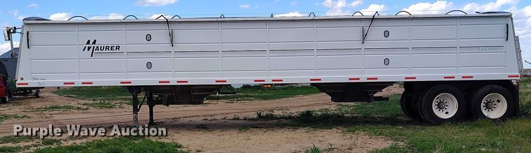 image for item DP4964 2014 Maurer grain trailer