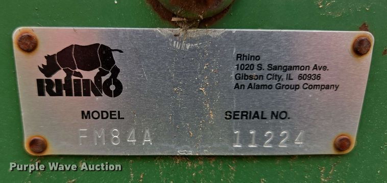 image for item DP6390 Rhino FM84A finish mower