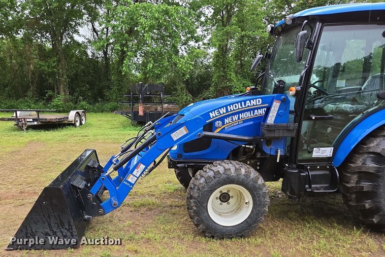 image for item DP6392 2021 New Holland Boomer 50 MFWD tractor