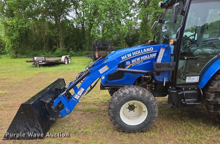 image for item DP6392 2021 New Holland Boomer 50 MFWD tractor