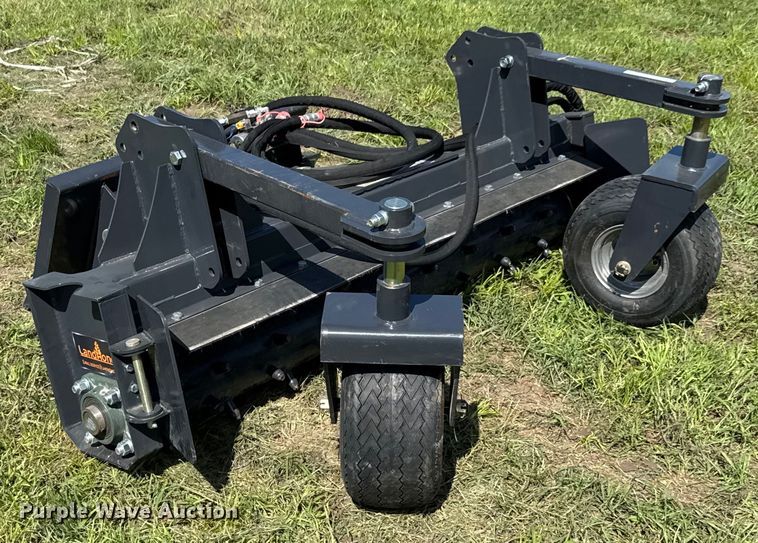 image for item DU9091 2024 LandHonor PR-12-72W skid steer power rake