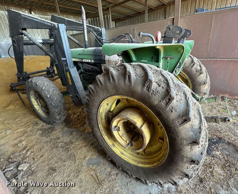 image for item DU9167 1991 John Deere 2955 MFWD tractor