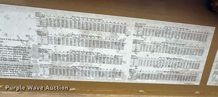 image for item DU9169 Great Plains Solid Stand 1500 grain drill