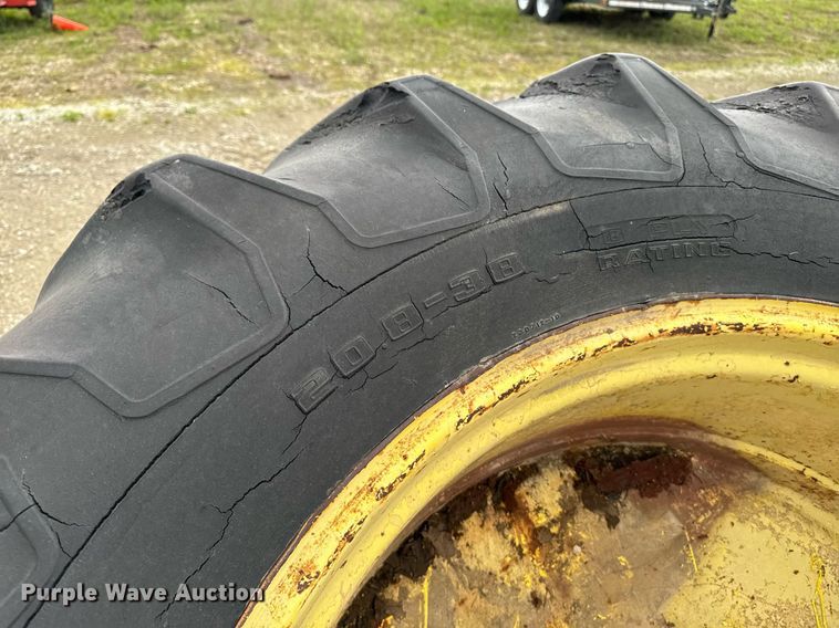 image for item DV2672 (2) 20.8-38 Goodyear tires and wheels