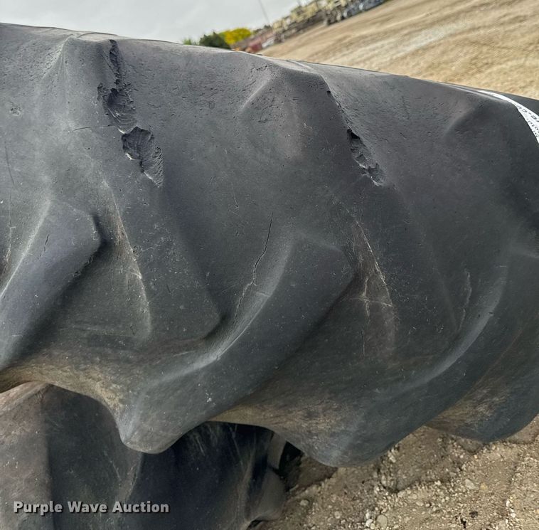 image for item DV2672 (2) 20.8-38 Goodyear tires and wheels