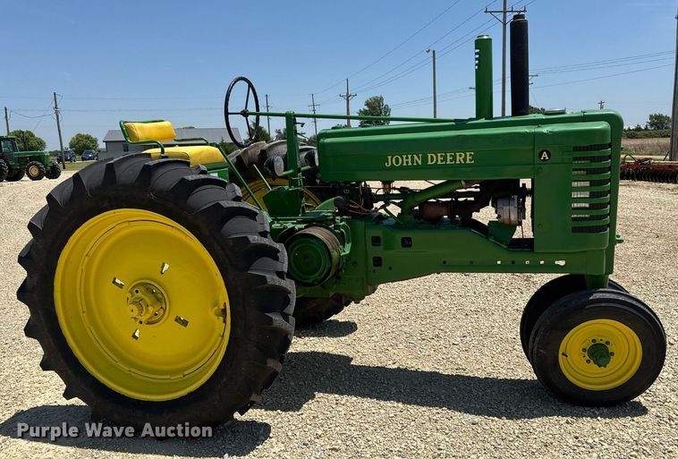 image for item DY0157 1950 John Deere A tractor