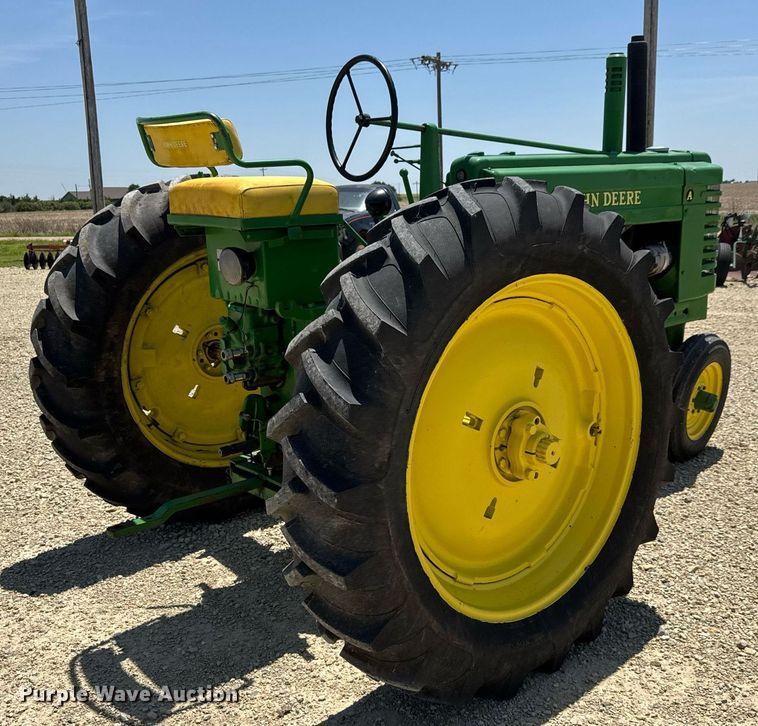 image for item DY0157 1950 John Deere A tractor