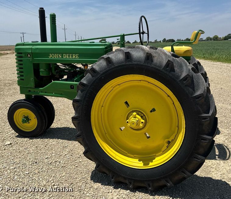 image for item DY0157 1950 John Deere A tractor