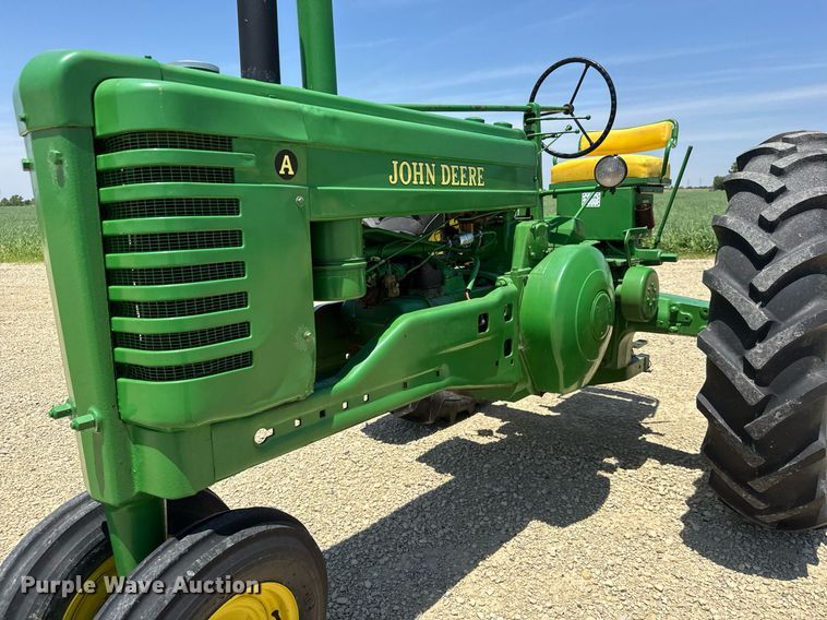 image for item DY0157 1950 John Deere A tractor