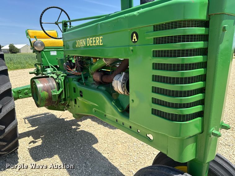 image for item DY0157 1950 John Deere A tractor