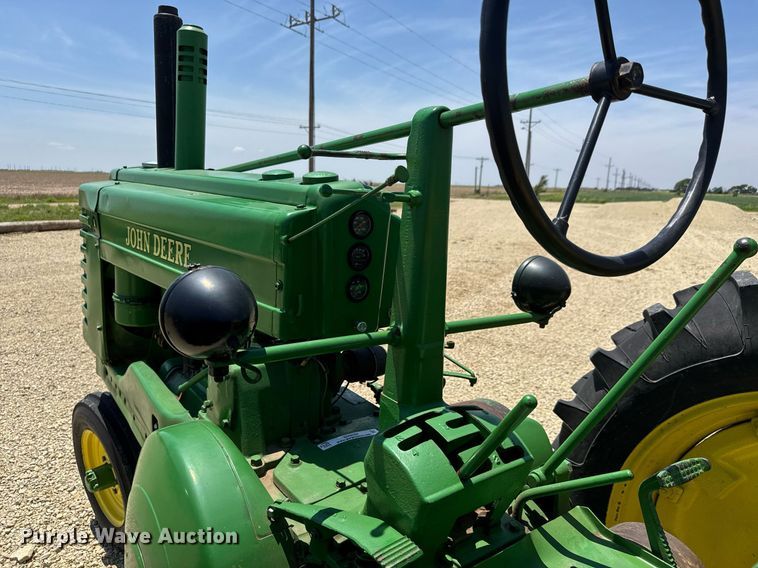 image for item DY0157 1950 John Deere A tractor