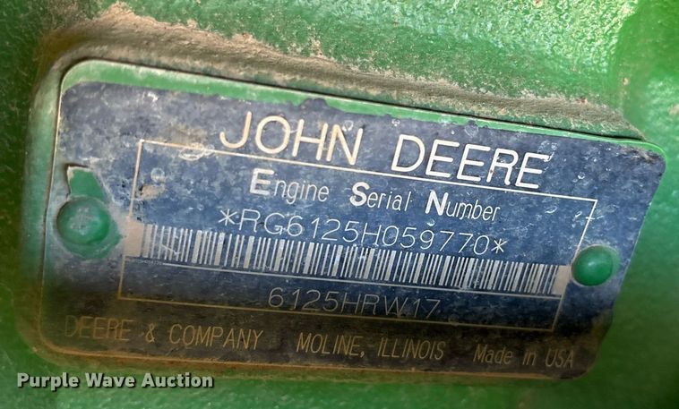 image for item DY0463 2007 John Deere 9520 Scraper Special 4WD tractor