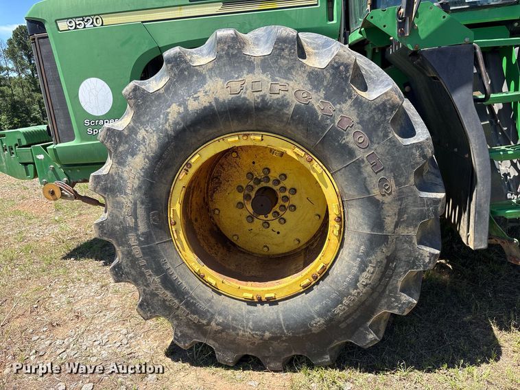 image for item DY0463 2007 John Deere 9520 Scraper Special 4WD tractor