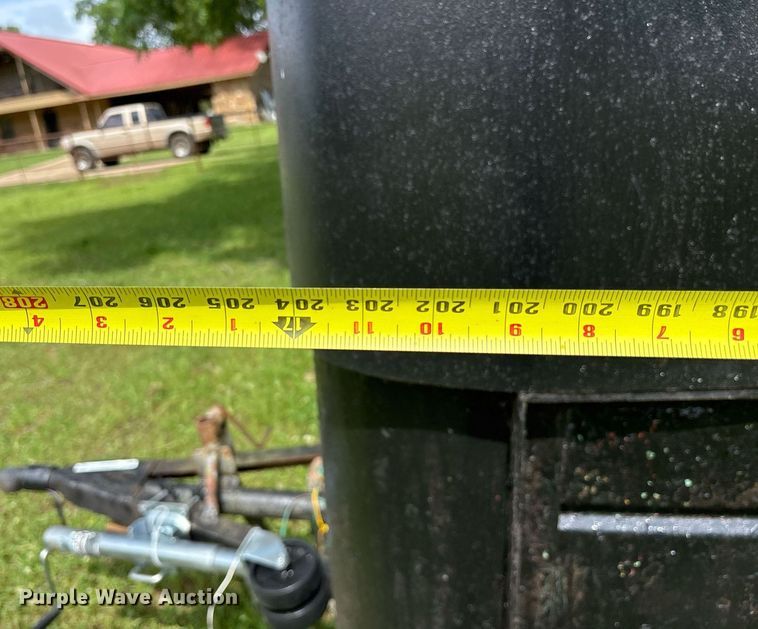 image for item DY0514 Shop built livestock trailer