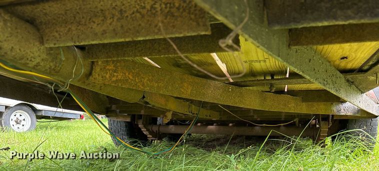 image for item DY0514 Shop built livestock trailer