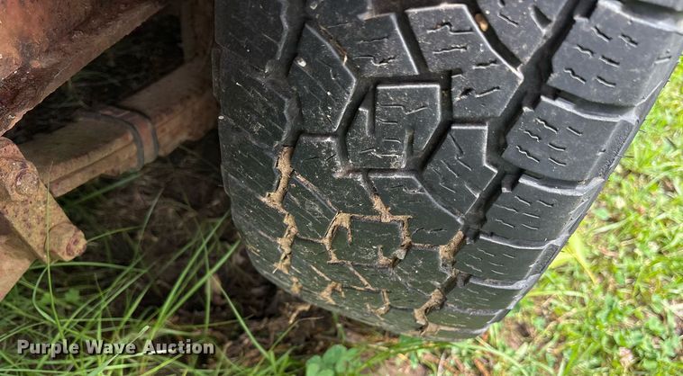 image for item DY0514 Shop built livestock trailer