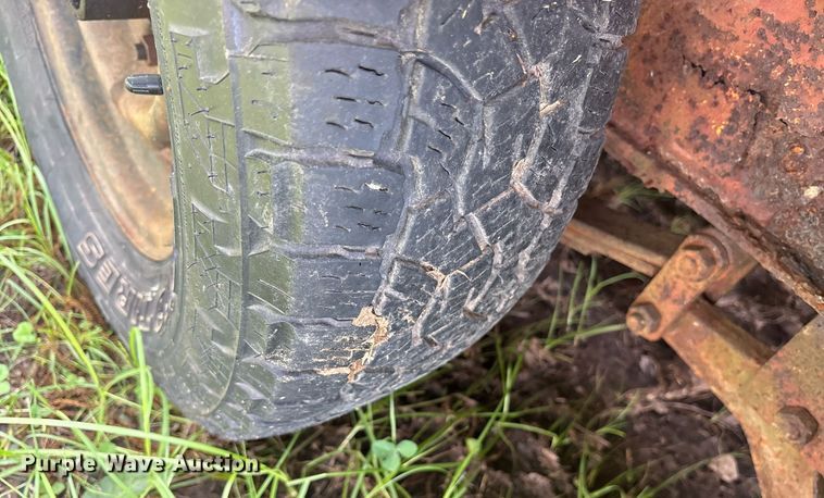 image for item DY0514 Shop built livestock trailer