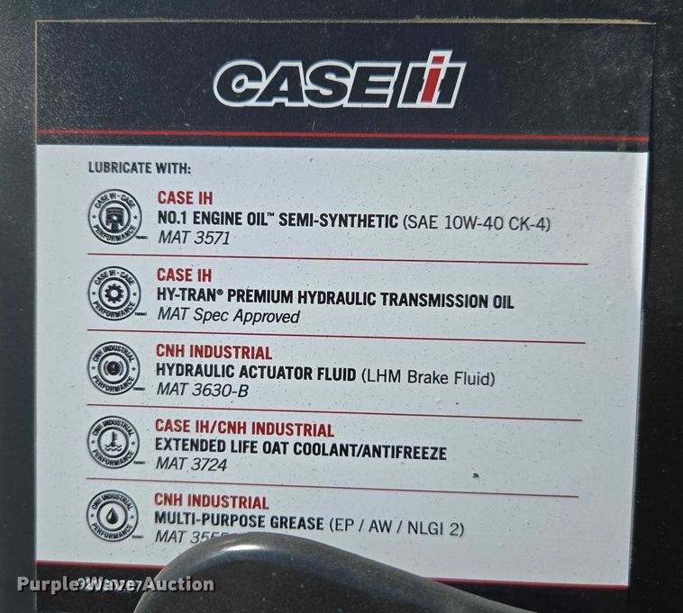 image for item EC1036 2023 Case IH Puma 185 MFWD tractor